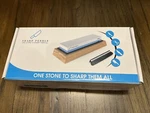 Pebble Premium Whetstone Knife Sharpening 2 Side Grit 1000/6000.. Fixed Price $20.00.