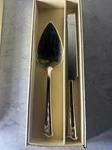 Lenox Wedding Promises Opal Innocence Cake Server Knife Set Silverplate Boxed. Fixed Price $32.98.