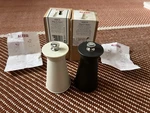 Alessi Moko Salt And Pepper Grinders. Jasper Morrison, Excellent W/boxes. Fixed Price $99.00.