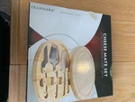 Franmara Cheese Mate Set With Four Stainless Tools - Engraved Perry Homes. Fixed Price $28.61.