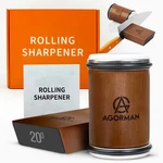 Agorman Rolling Sharpener Professional Knife With 20 Angle Guide. Fixed Price $36.99.