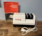 Chefs Choice Diamond Hone Sharpener 310 Tested Working Kitchen Knife. Fixed Price $18.99.