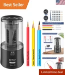 Afmat Electric Sharpener: Quick, Automatic, For Color & More. Fixed Price $40.99.