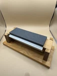Three Stone Knife Sharpener System Coarse Medium Fine Bench Sku 90278. Fixed Price $12.99.