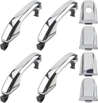 4PCS Chrome Exterior Door Handle For 2014-2017 Chevrolet Silverado 1500 New. Fixed Price $46.59.
