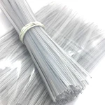 100 Pcs Clear Heavy Duty 8 Inch Pre-cut Plastic Twist Ties #23 Wire Gauge. Fixed Price $19.37.
