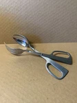 Norpro Stainless Steel Salad Tongs- Euc. Fixed Price $9.99.