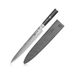 Cangshan Yari Series X-7 Damascus Steel 10-INCH Sashimi Knife With Sheath. Fixed Price $181.20.