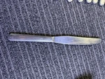 Butter Knife International Silver Stainless INS4 Dinner Knives Small Short 8 Inc. Fixed Price $5.69.