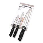 Farberware Knife Set Classic 3-PIECE Stamped Triple Riveted Chef 5278235. Fixed Price $10.95.
