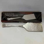 Godinger Silver Lasagna Server Plated 1987 No. 5048 Vintage. Fixed Price $12.00.