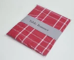 Design Imports Holly Berry Plaid Table Runner 14X72. Fixed Price $16.99.