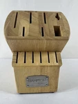 Hampton Forge 15 Slot Knife Block Chef Cutlery Kitchen Tools. Fixed Price $26.95.