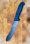 Victorinox Butcher Knife, 8" Straight Granton Blade, Black Fibrox Pro Handle. Fixed Price $69.00.
