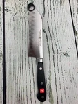 Wustof Classic Santoku Knife 5IN Black 4182 High Carbon Stainless Steel 14CM. Fixed Price $124.99.
