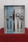 *new Cambridge Silversmiths Turkana Mirror 45 Pc Flatware Set, Service For 8. Fixed Price $69.95.