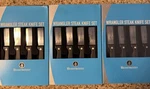12 High Quality Stainless Steel Steak Knives- Messermeister. Fixed Price $125.00.