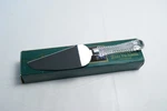 Wedding Pie Server Shannon Godinger Lead Crystal Handle Juliet W/ Sticker Box. Fixed Price $14.99.