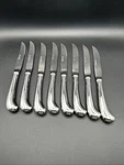 Set Of 8 Supreme By Towle Ashley Stainless Steak Knives - Pistol Handle Korea. Fixed Price $34.99.