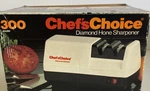 Chef's Choice Diamond Hone Electric Knife Sharpener Model #300. Fixed Price $19.98.