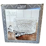 Dublin Shannon By Godinger 3 Piece Crystal Salad Set Servers New. Fixed Price $29.23.