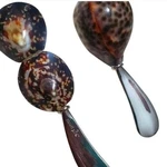 Mud Pie Cowrie Shell Cheese Spreader Set, Coastal Decor (retired) New No Box. Fixed Price $19.48.