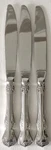 Ekco Lady Charlotte Dinner Knife X3 Stainless Steel Gero Holland Set Of Knives. Fixed Price $11.99.