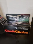 Edgecraft Chef's Choice Multiedge Straight Serrated Diamond Hone Knife Sharpener. Fixed Price $20.00.