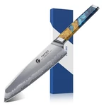 Chef 8 Inch Kitchen S35VN Steel Core Japanese , 7-LAYERS Clad C.... Fixed Price $71.16.