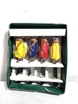 Vintage Set Of 4 Boston Warehouse Golf Spreaders Cheese Serving Knives With Box. Fixed Price $9.99.