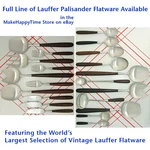 Choose Your Norway Pieces Lauffer Palisander Mcm Stainless & Rosewood Flatware. Fixed Price $38.95.