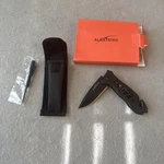 Albatross Edc Cool Stainless,seatbelt Folding Pocket Knife Black FK003-35FT-BLAC. Fixed Price $7.96.
