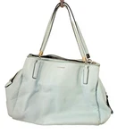 Coach Handbad Vintage Light Blue Shoulder/double Handle M1380-27859. Fixed Price $89.99.