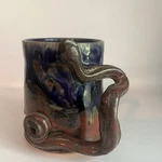 Lee Sipe Studio Pottery Serpent Snake Vessel Sculpture Smithsonian Artist. Fixed Price $65.00.