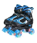 Nattork Kids Adjustable Quad Roller Skates W/ Light-up Wheels For Boys Girls. Fixed Price $34.95.