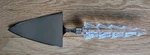 Mikasa Cake Pie Server Starshine Christmas Tree Handle Silverplated Clear 11.5". Fixed Price $7.99.