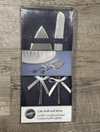 Wilton Cake Knife & Server: Silver-colored With Heart-shaped Handle Bottoms Nib. Fixed Price $5.50.