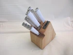 Kitchenaid Classic Japanese Steel 11 Piece Knife Block Set & Built In Sharpener. Fixed Price $16.99.