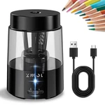 Zmol Electric Rechargeable Pencil Sharpener, Automatic A-black. Fixed Price $32.34.