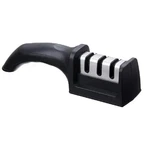 Kitchen Knife Sharpener 3 Stage Handheld Multi Functional Sharpening Tool Black. Fixed Price $9.95.