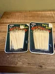 Vintage Retro Party Picks By Nevco Set Of 50 Made 1968 New Old Stock (2). Fixed Price $9.99.