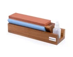 W Sthof Gourmet Tri-stone Sharpener. Fixed Price $108.69.