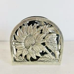 Sunflower Bird Metal Napkin Holder X Demdaco Big Sky Carvers. Fixed Price $10.00.