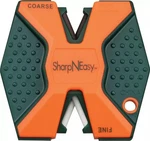 Accusharp Sharp-n-easy Knife Sharpener Fine And Coarse Ceramic Rods 335CD. Fixed Price $12.19.