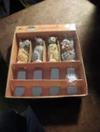 Boston Warehouse Spreader Susan Winget Cat Kitty New Box Set Of 4 2003. Fixed Price $19.99.