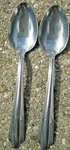 Vtg Wallace Brothers Stainless Flatware Wb/w WBW1 Art Deco Lot 2-SERVING Spoons. Fixed Price $8.99.