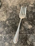 Lenox Tudor Bead Cold Meat Serving Fork. Fixed Price $19.90.