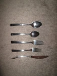 Pottery Barn Stainless 18/8 Glossy Arch Korea Silverware Flatware Choice. Fixed Price $8.99.