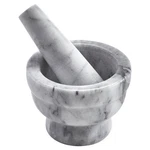 Imusa 3.8" Marble Mortar And Pestle For Grinding Small,. Fixed Price $28.99.