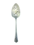 Server American Co Pierced Silverplate Vintage Slotted Floral. Fixed Price $24.99.